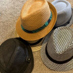 NEW Assorted Fedora Hats
